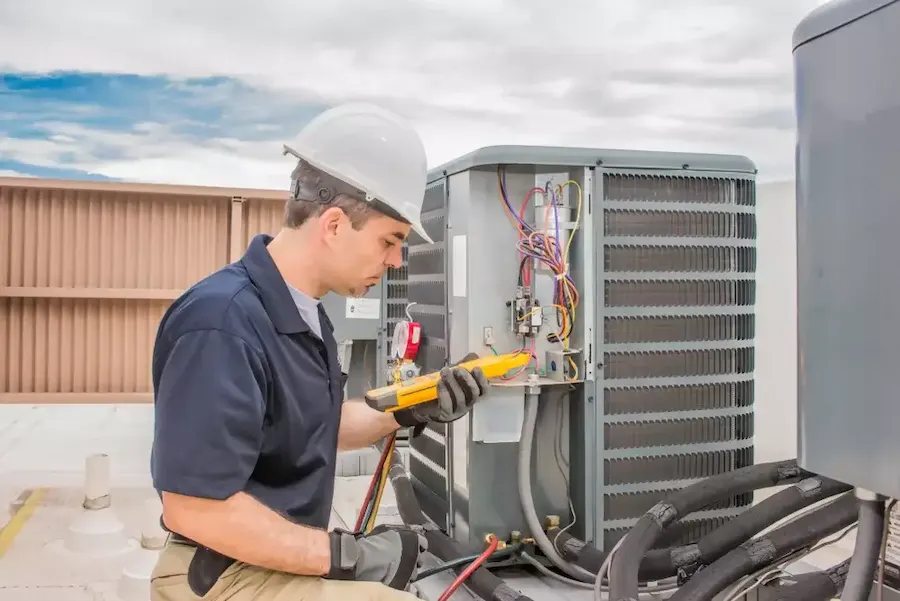 Revolution HVAC team at work